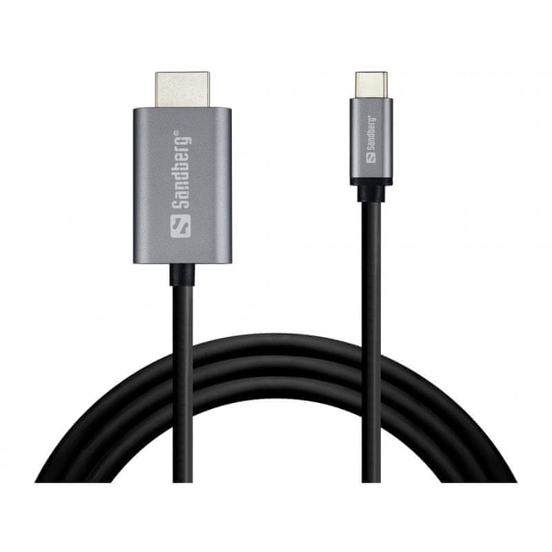 Sandberg USB-C/HDMI Cable 2 m, 136-21